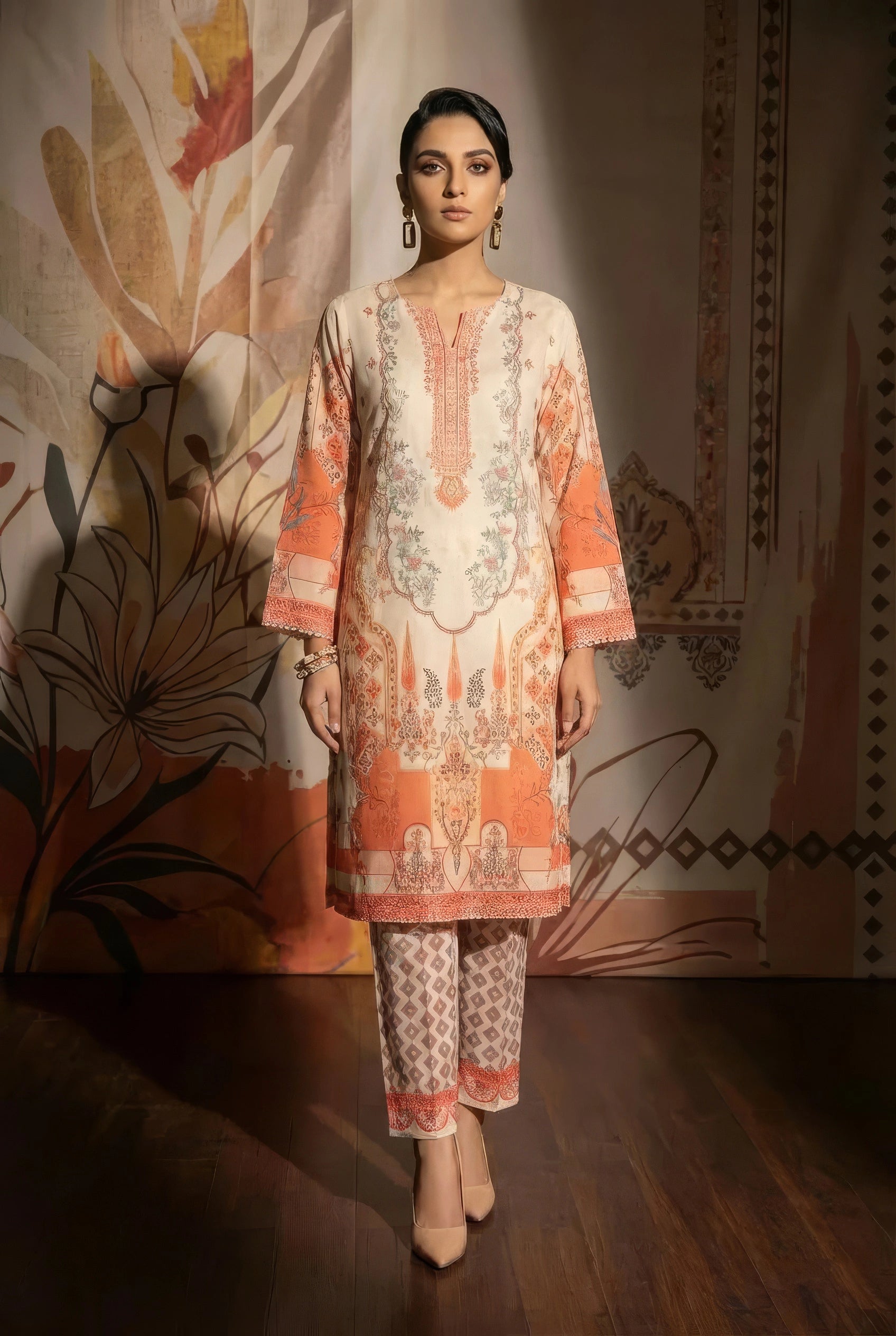 ORANGE PRINT