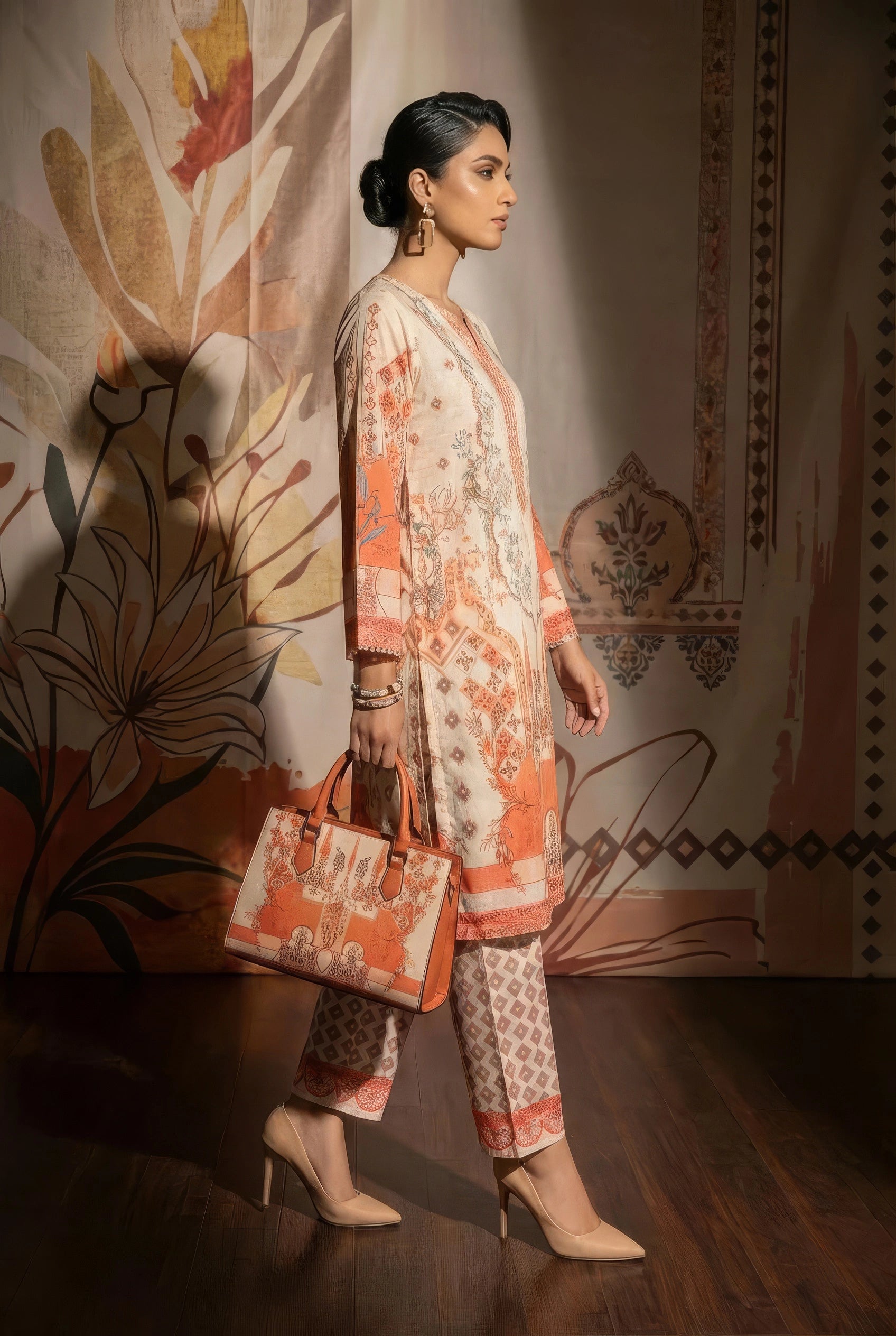 ORANGE PRINT