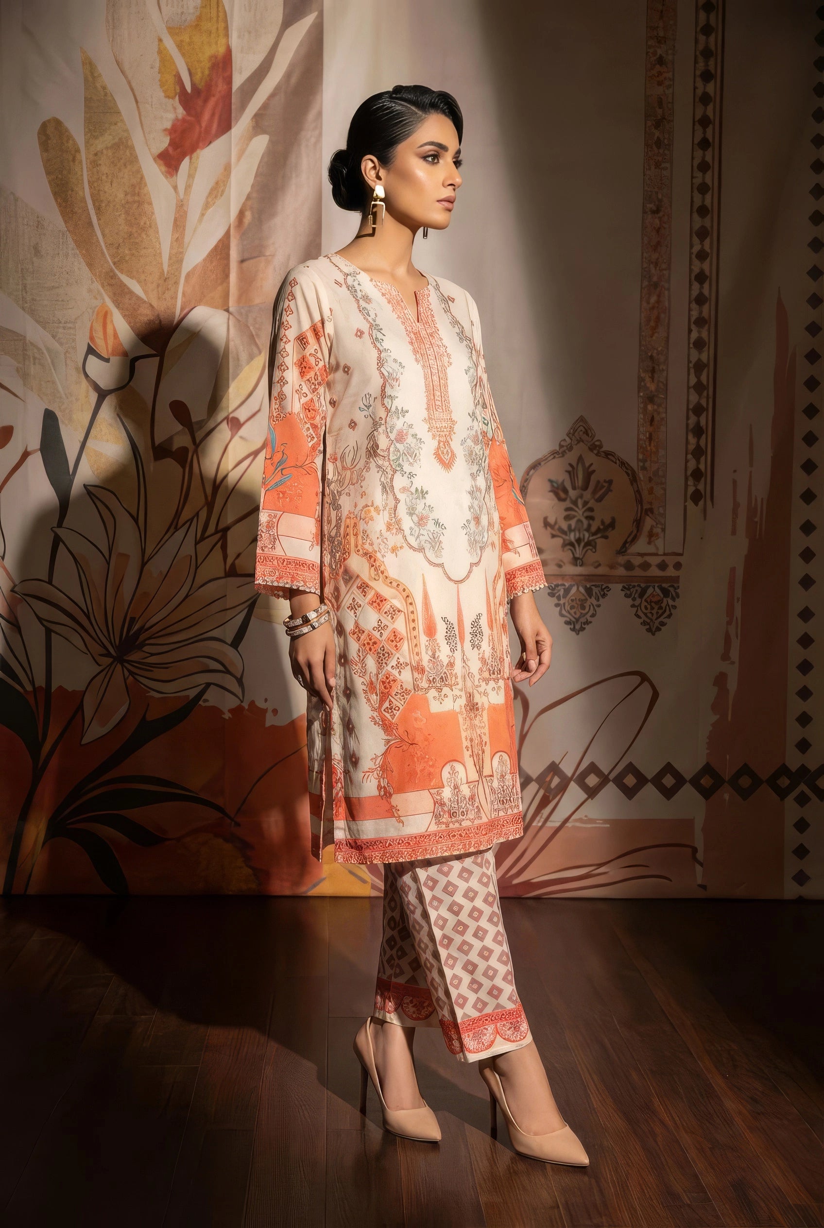 ORANGE PRINT